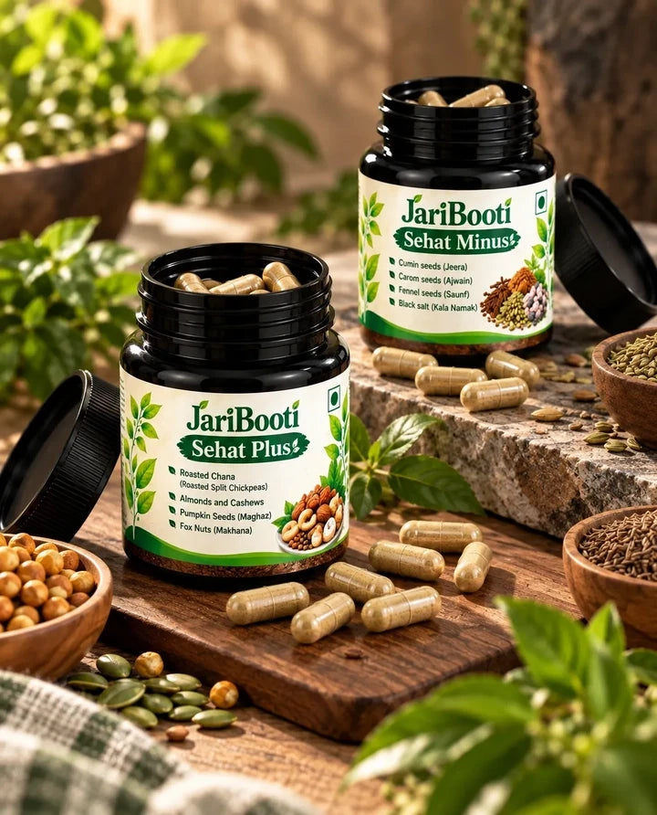 JariBooti Sehat Plus Capsules – Weight Gain Nutrition Blend