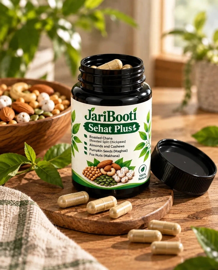 JariBooti Sehat Plus Capsules – Weight Gain Nutrition Blend