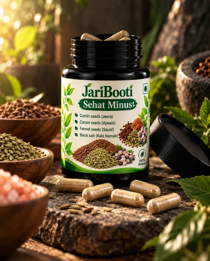 JariBooti Sehat Plus Capsules – Weight Gain Nutrition Blend