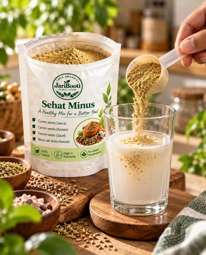 Jari Booti Sehat Plus & Sehat Minus Herbal Powder